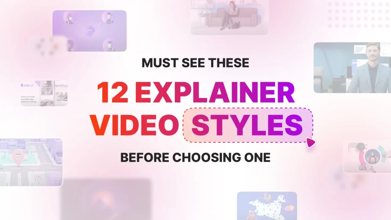 Explainer video examples & styles, types of explainer videos, 12 explainer video styles, Best explainer video styles